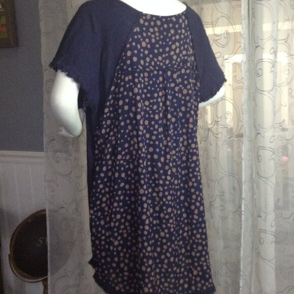 Umgee USA 1XL Tunic/Dress, Eclectic Bohemian, FunFashion, Fringed, Style Forward - Picture 3 of 5